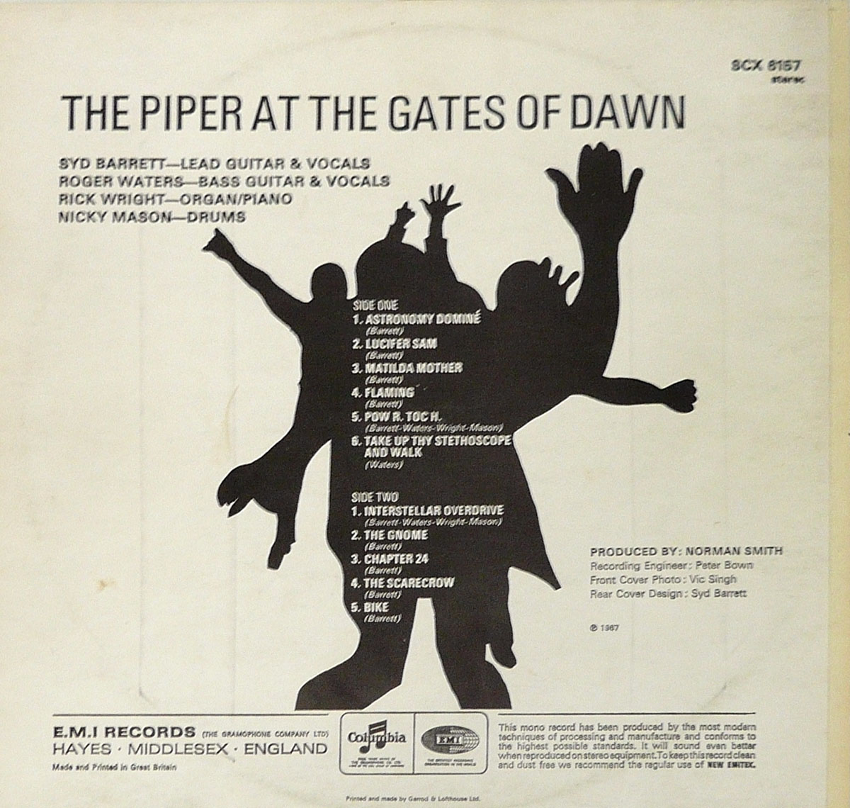 High Resolution Photo #2 PINK FLOYD Piper Gates UK4 